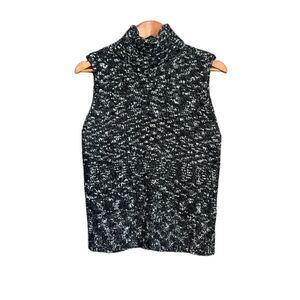 Jones New York Wool Blend Sweater Tank | Size Large Classic Layering Knit